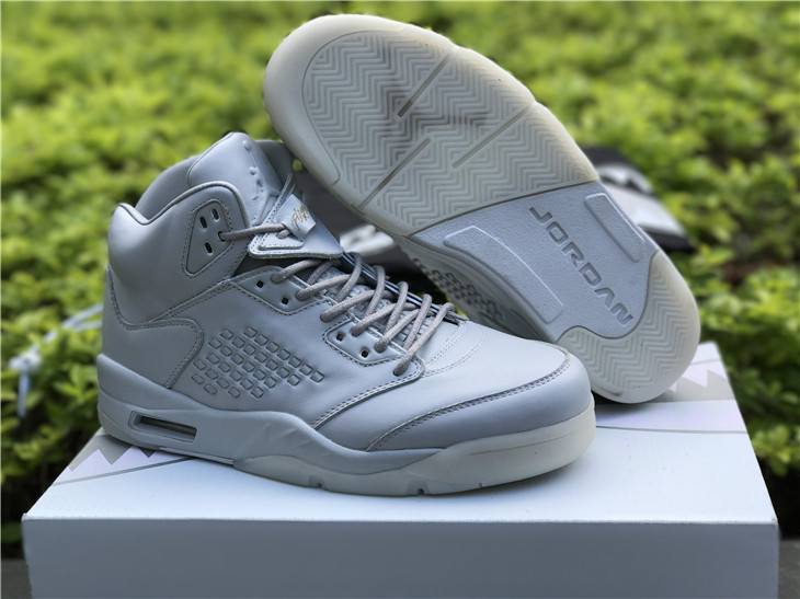 Air Jordan 5 Pure Platinum White Shoes - Click Image to Close